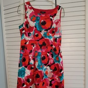 Rafaella pink floral dress with pockets